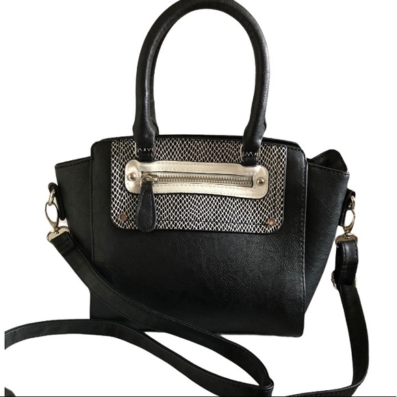Marikai Black Crossbody Top Handle Bag 